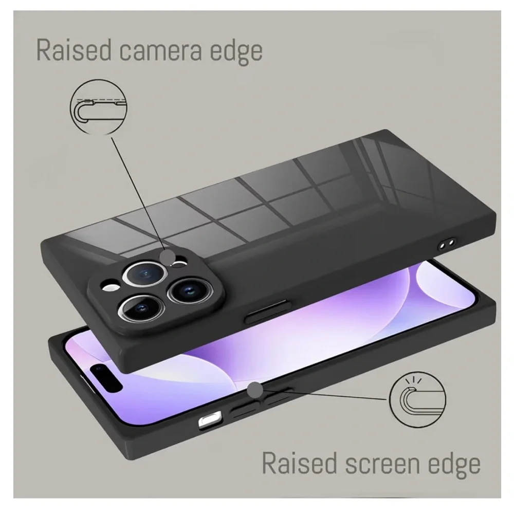 LSL Square Slim Phone Case for iPhone 15/15 Pro